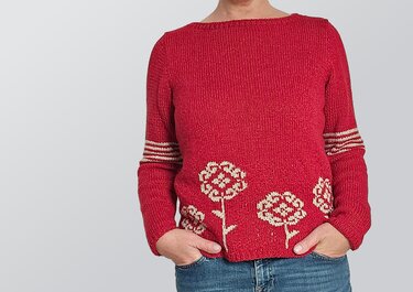 Strickanleitung für Sommerpullover Jule - Bild 4