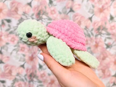 Häkelanleitung Schildkröte "Rosa" - Bild 5