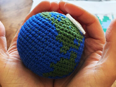 Geographisch Genaue Erde Häkelanleitung | Präzisions-Amigurumi Globus - Bild 2