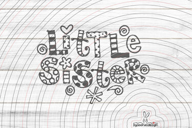 Little Sister Plotterdatei SVG DXF - Bild 2