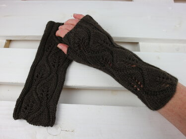Kntting pattern Fingerless Gloves "Emely" - Image 9