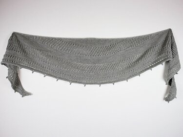Strickanleitung einfach Tuch "Secrets" - Bild 9