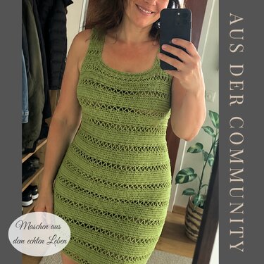 Crochet Pattern Summer Dress | Crochet Dress GreenVelvet - Image 13