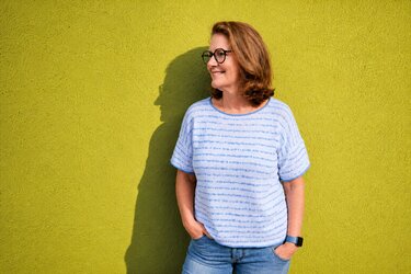 AZUR - Strickanleitung für einen leichten Sommerpullover