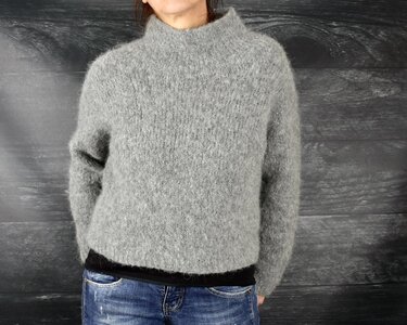 Easy Cozy Sweater – Strickanleitung (Raglan, top‑Down, nahtlos) - Bild 2