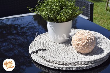 + NOVA + Crochet Pattern for a Modern Hygge-Style Placemat — For Beginners - Image 11