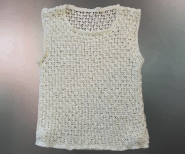 Summer Top in Tunisian Crochet – Advanced Beginners & Intermediate