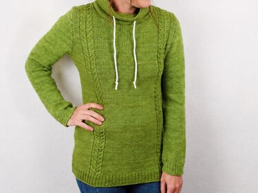 Strickanleitung Pullover "Viola"