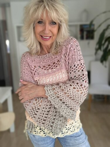 Flirty - Häkelanleitung für Tunika, Shirt und Top - Bild 3
