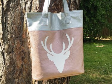 "Deer" Tote Bag – PDF Pattern, Sewing Instructions & Video - Image 6