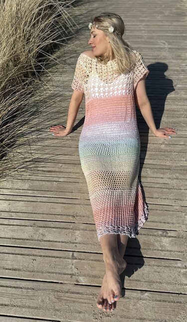 Mustermix-Maxikleid Leichtigkeit - Bild 6