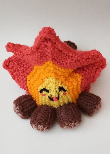 TeaCosyFolk's Summer Campfire Chocolate Orange Cosy Knitting Pattern - Image 2