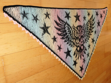 Tuch Sternennacht Illusionsstricken