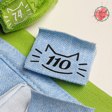 Größenlabel Etiketten Katze für Kinder Plotterdatei - Bild 3