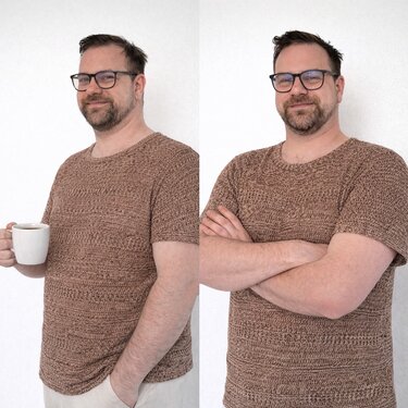 Häkelshirt "RowTrio"