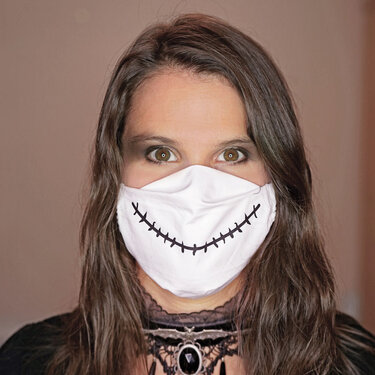 Halloween Münder Maske Plotterdatei