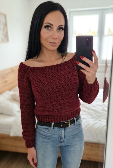 PDF Häkelanleitung Pulli Luna XS BIS XXL (für alle Längen geeignet) - Bild 4