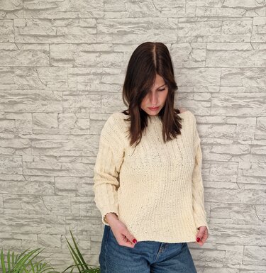 269 Strickanleitung Pullover Sandra - Bild 5