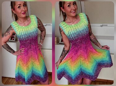 Kleid Carmina häkeln - Bild 6