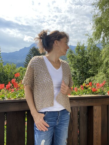 Gehäkelter MINI KIMONO CARDI | XS - 4XL |  komplett anpassbar - Bild 12