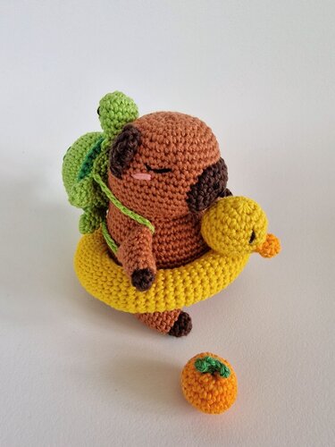 Capybara "Carlos" Häkelanleitung