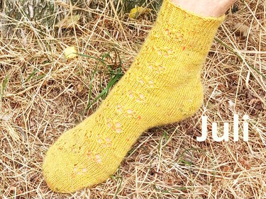 Sockenjahr 2026 - 12 Sockendesigns mit Fixen Quicky Ferse & Two Way Socke - Bild 14