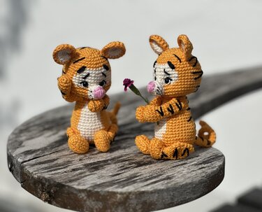 Tiger häkeln – Ralle der Tiger | Amigurumi Häkelanleitung