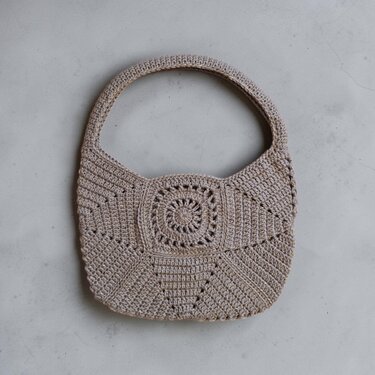 PDF Häkelanleitung Hexagon Tasche "Ramona" mit Mandala Granny Square - Bild 7