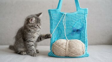 Häkelanleitung: Filethäkeltasche mit Katzenmotiv – inkl. 3 Motivvorlagen - Bild 3