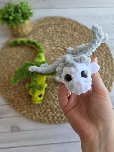 Lumi the Little Dragon | Crochet Pattern | Amigurumi | Almost No-Sew | PDF - Image 6