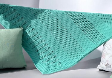 Asymmetrisches Tuch - Meeresrauschen - Bild 3