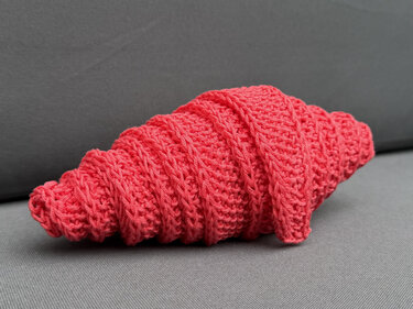 Mini-Schal #202, Parallelogrammschal, Strickanleitung