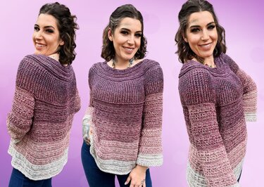 Häkelanleitung Pulli "MUSCHELBEERCHEN"