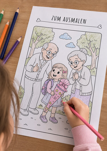 Kinderbeschäftigung zur Einschulung – 30 kreative Arbeitsblätter PDF - Bild 4