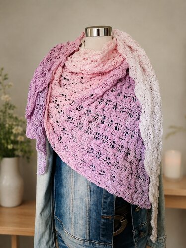 Little Waves – gestricktes Tuch – PDF Anleitung - Bild 7