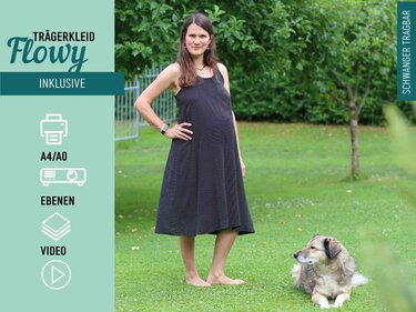 Hippie Trägerkleid Flowy | Schnittmuster für ein luftiges Sommerkleid - Bild 9