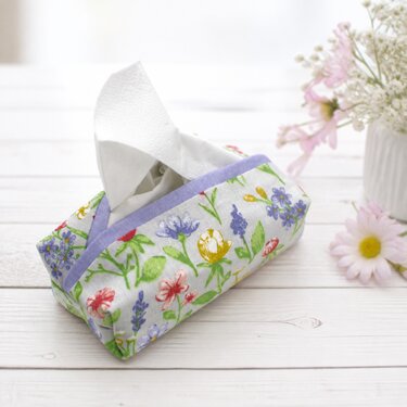 Nähanleitung Adventskalenderbox Taschentüchertasche - Bild 7