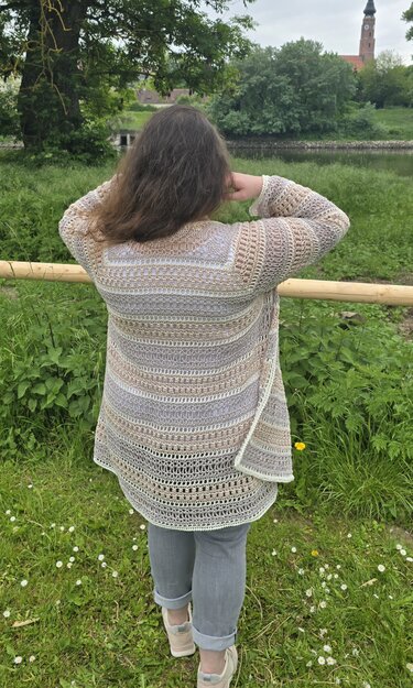 Häkelanleitung Pullover/ Jacke Freya-Linnea - Bild 5