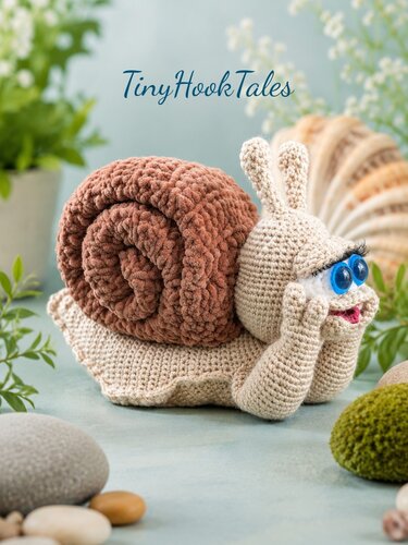 Häkelanleitung für meine Schnecke "Tina Turbo"