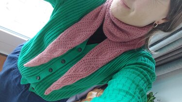 RAGNA shawl, knitting pattern