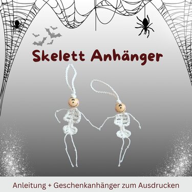 Skelett Anhänger