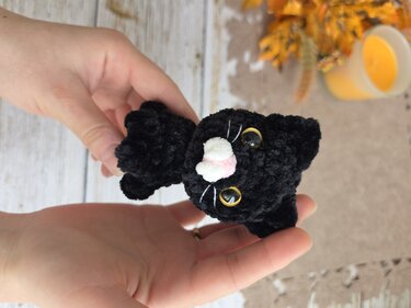 Halloween Crochet Pattern 5 in 1: Ghost, Pumpkin, Spider, Black Cat + Bonus - Image 5