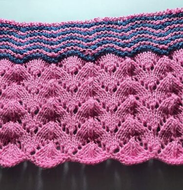 Strickanleitung Schal Gezeiten - Bild 13