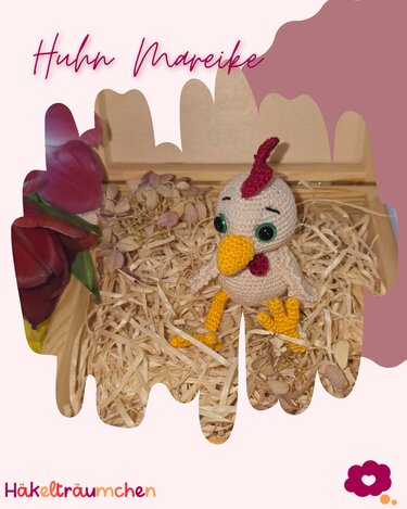 Häkelanleitung Huhn Mareike - Bild 7