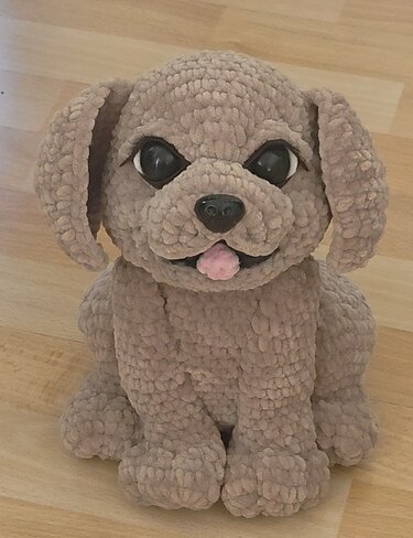 Häkelanleitung Hundewelpe Goldie - Bild 2