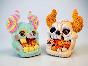 Crochet pattern Candy Devil Halloween Bowl - Image 20