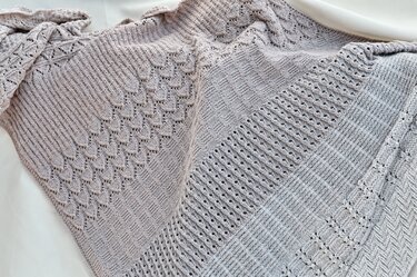 Noomi – gestricktes Tuch im Mustermix – PDF Anleitung - Bild 4