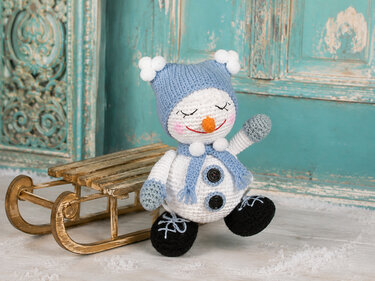 Crochet Snowman Alfi – Amigurumi Crochet Pattern PDF - Image 4