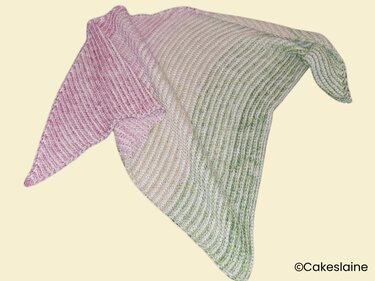 Tunesisch gehäkeltes Tuch – Farbrelief Style – Fortgeschrittene