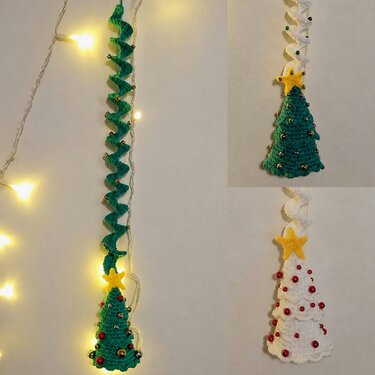 Häkelanleitung Weihnachtswirbel-Tannenbaum